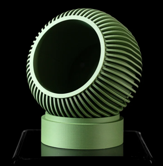 Pot Verde Ligne – Jardinière Minimaliste 3D