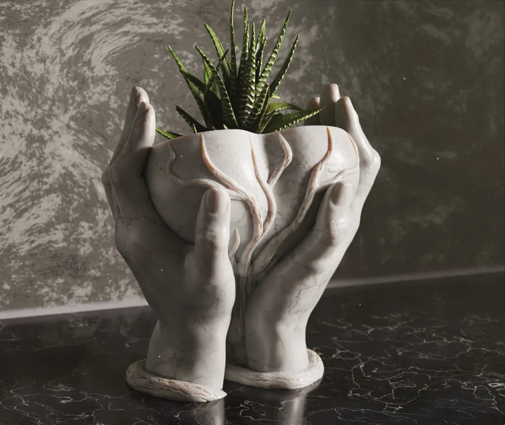 Vase "Solis" — L'Équilibre Fluide