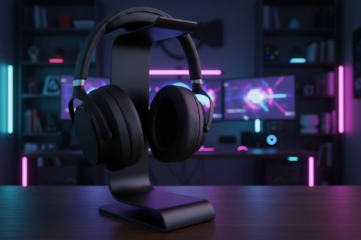 Support Casque "Aura S" - Design Minimaliste