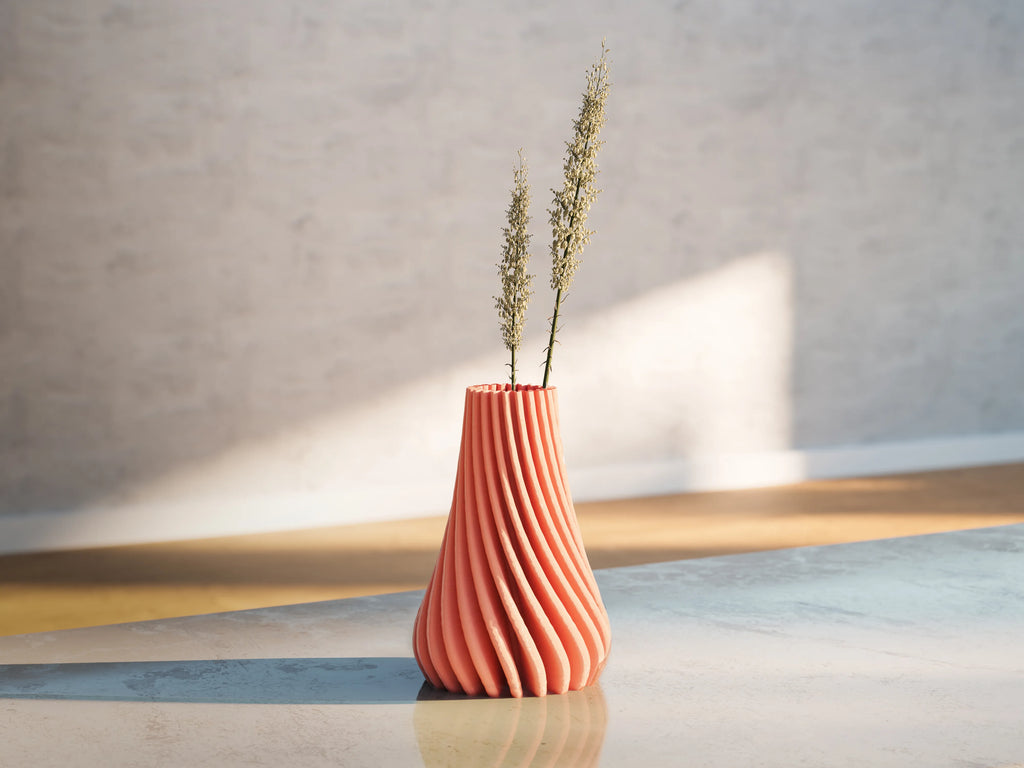 Vase Cannelé Océan