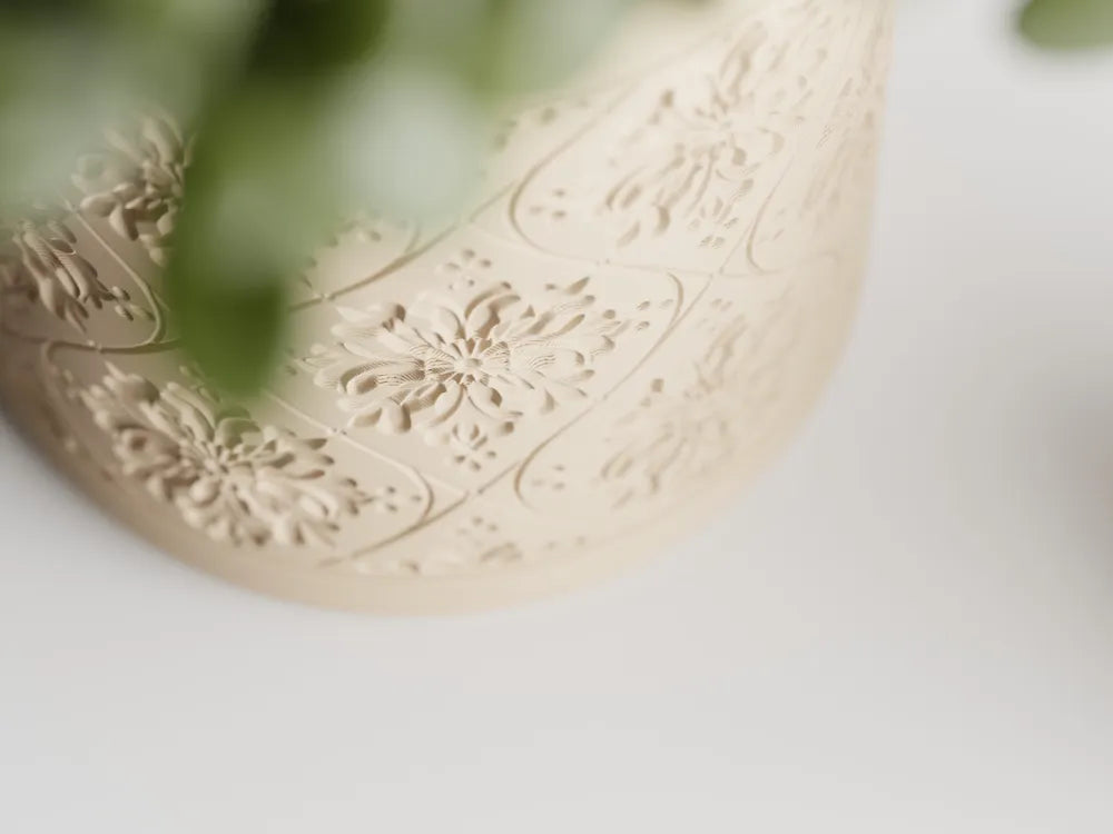 Collection "Majorelle" — Pots à Motifs Arabesques