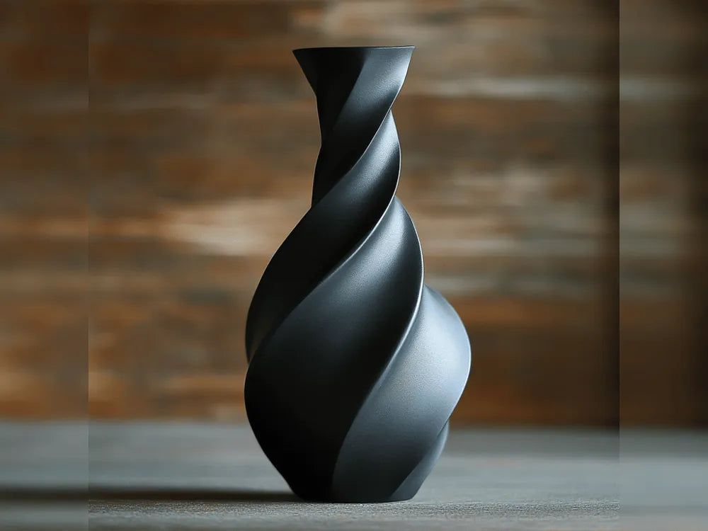 Vase "Fluxo" — Éclat Torsadé