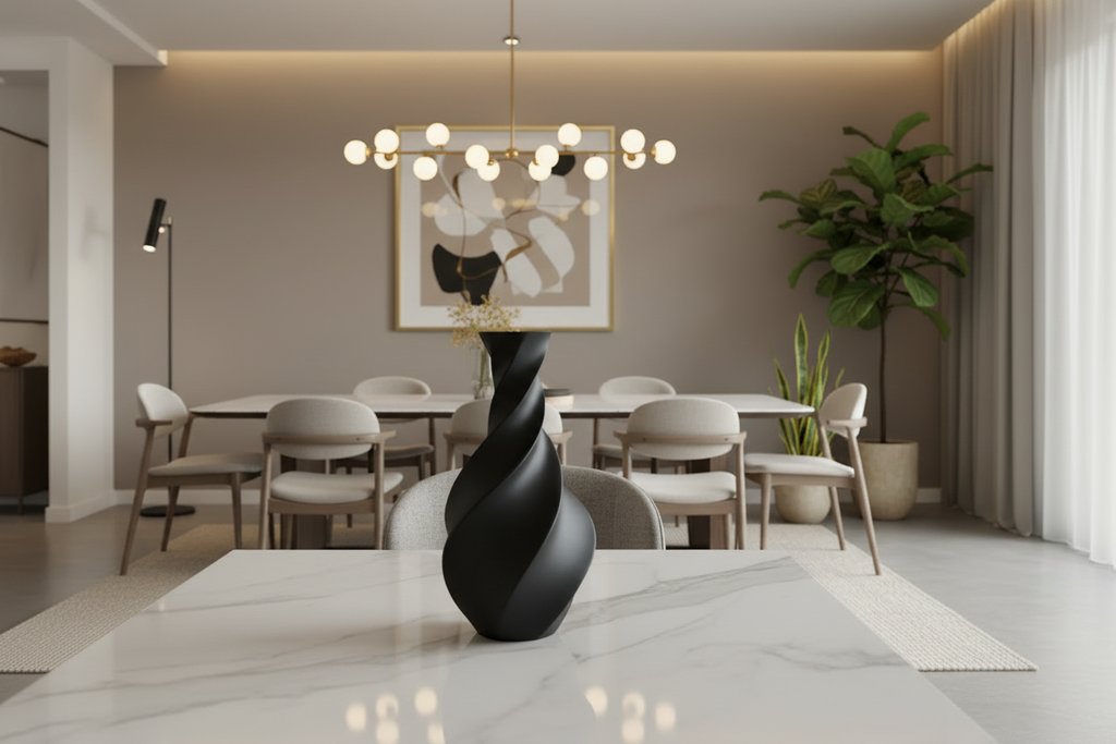 Vase "Fluxo" — Éclat Torsadé