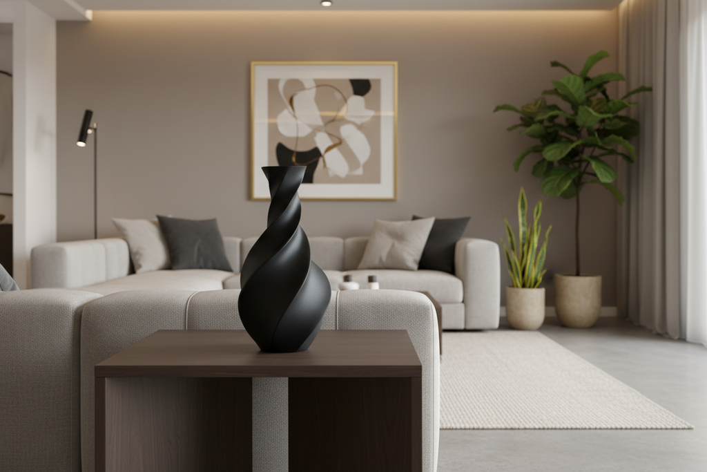 Vase "Fluxo" — Éclat Torsadé
