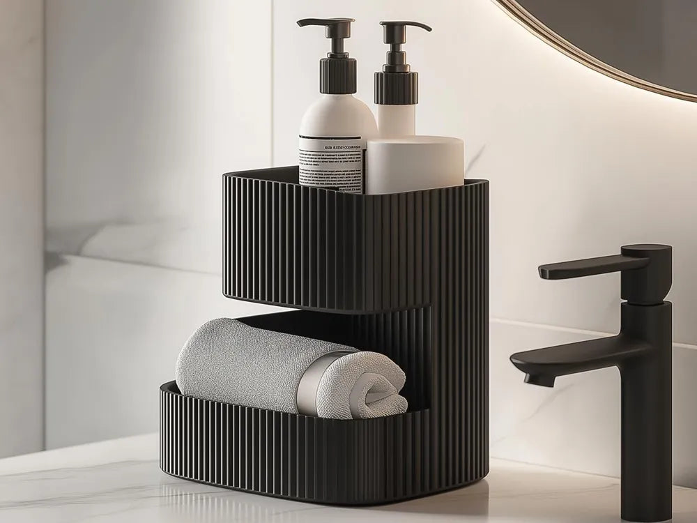 L'Organisateur "Soma" — Rangement de Bain Étagé