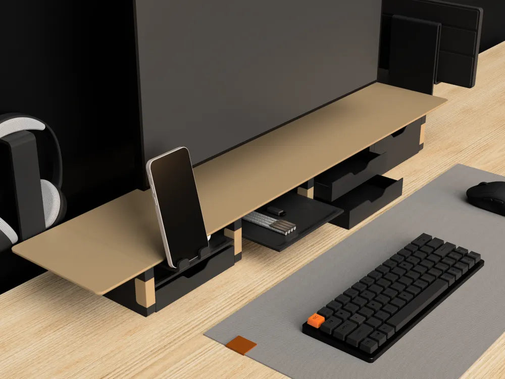 Système "Omni-Shelf" — L'Architecture du Bureau