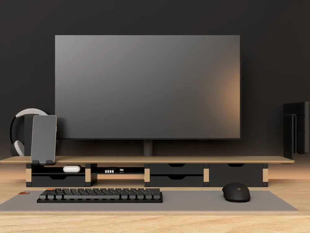 Système "Omni-Shelf" — L'Architecture du Bureau