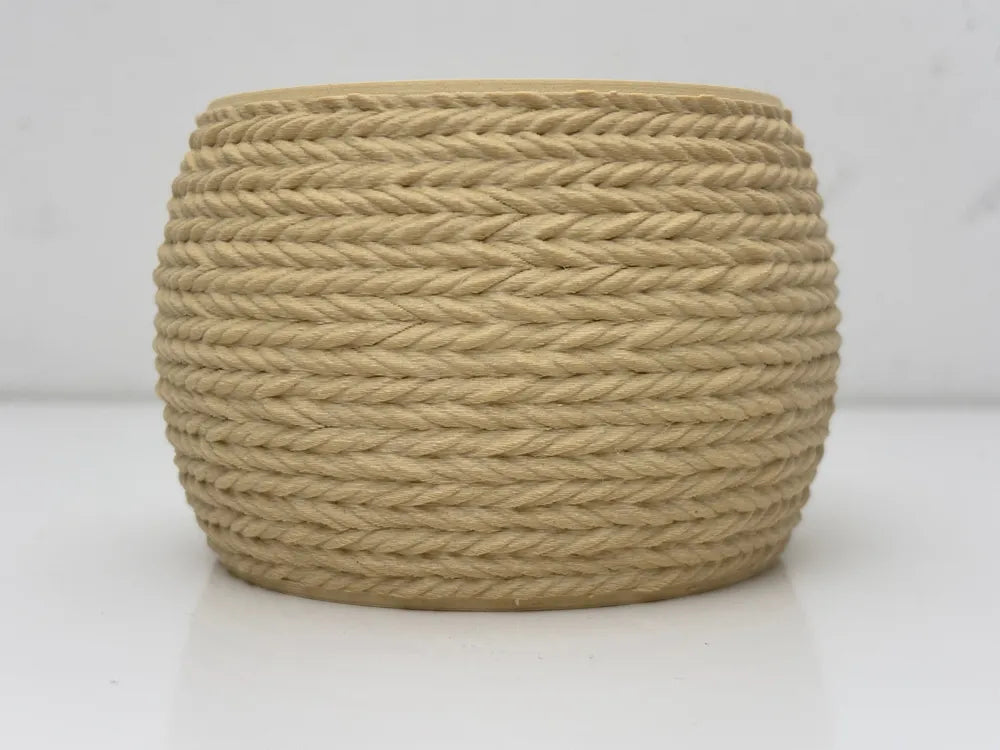 Cache-Pot "Aria" — Tissage Minéral