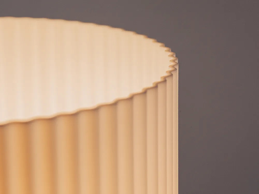 Lampe "Plissé Royal" — Éclat de Soie