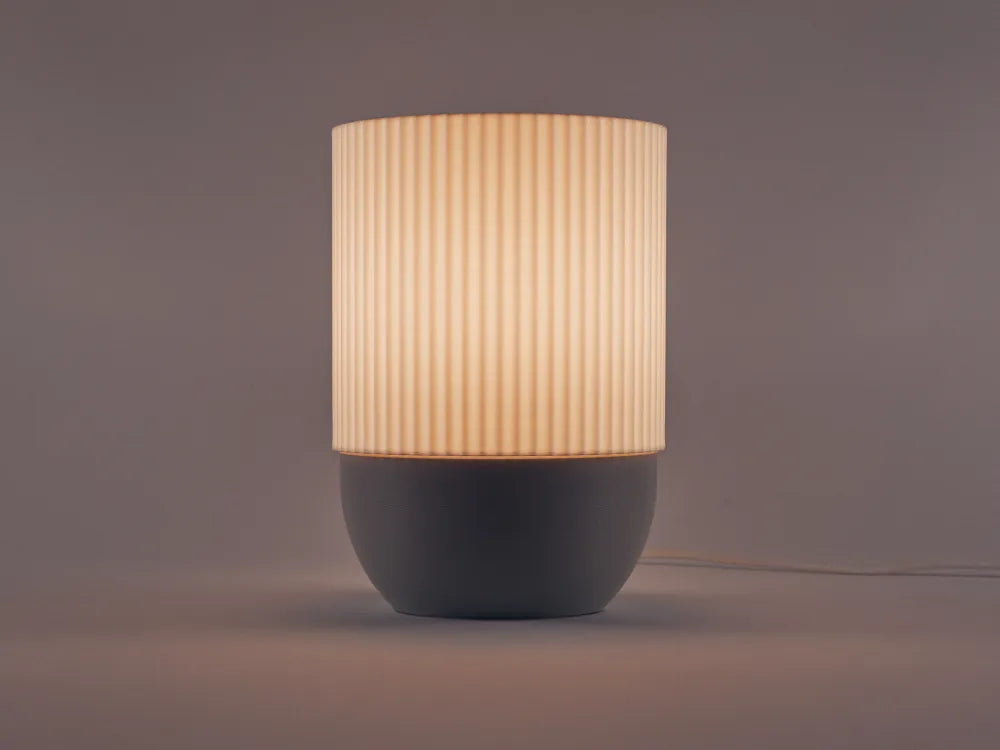 Lampe "Plissé Royal" — Éclat de Soie