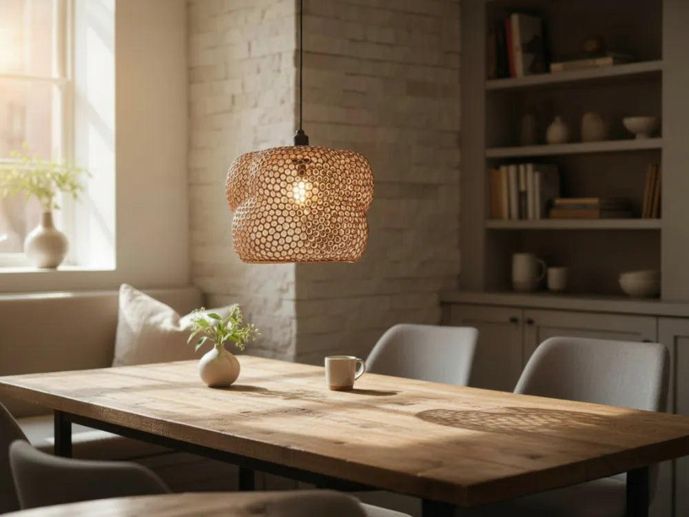 La Suspension Organique "Mesh-Aura 1.0" — Design Cellulaire
