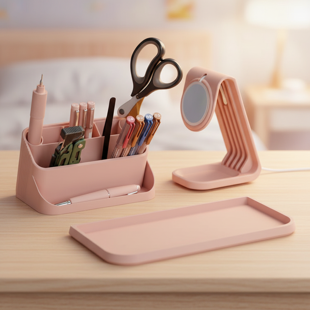 Studio-Hub Desk Organizer - 3-in-1 Station