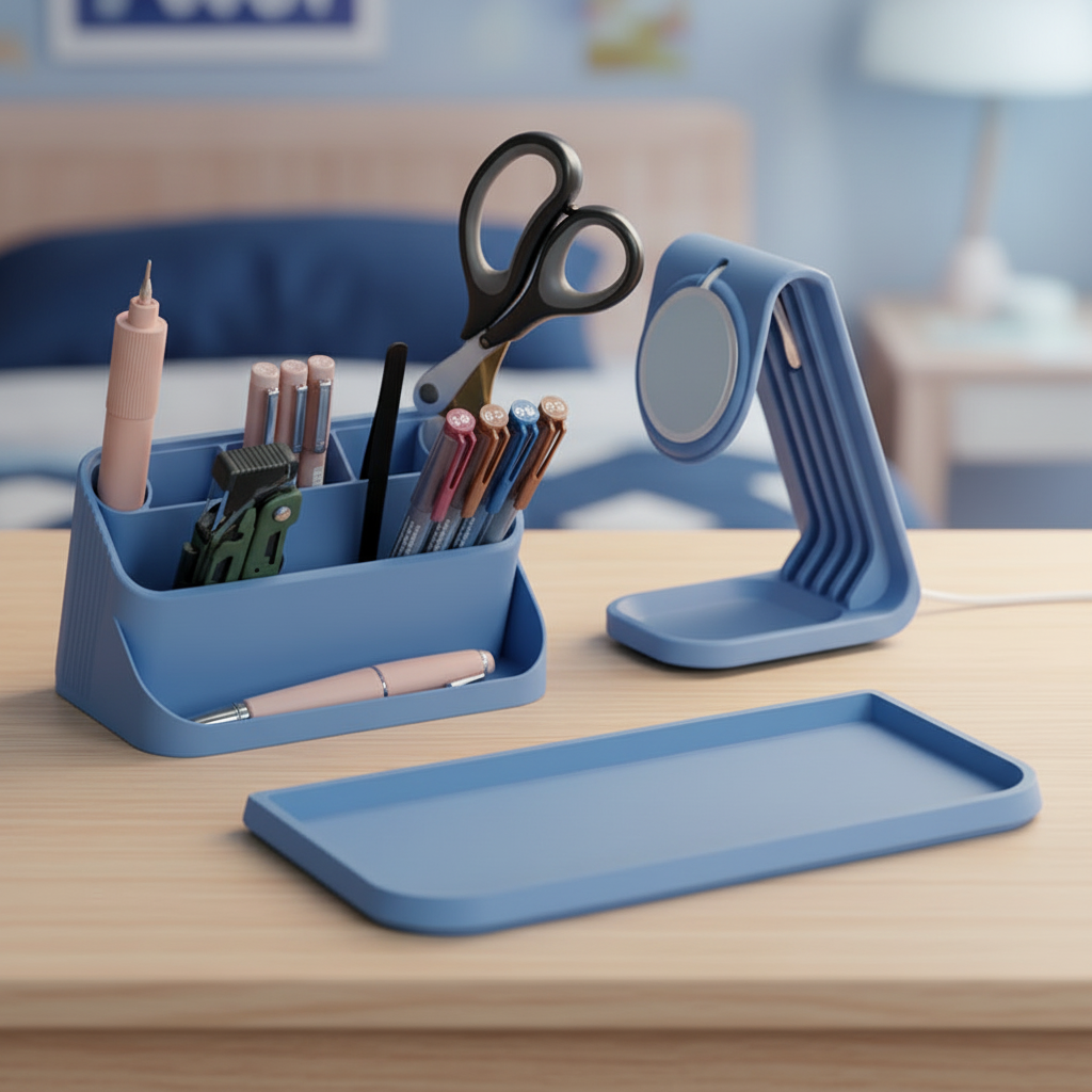 Studio-Hub Desk Organizer - 3-in-1 Station