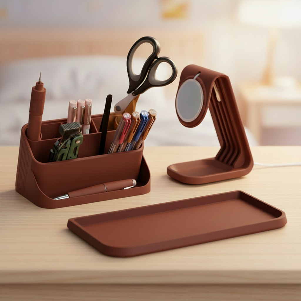 Studio-Hub Desk Organizer - 3-in-1 Station