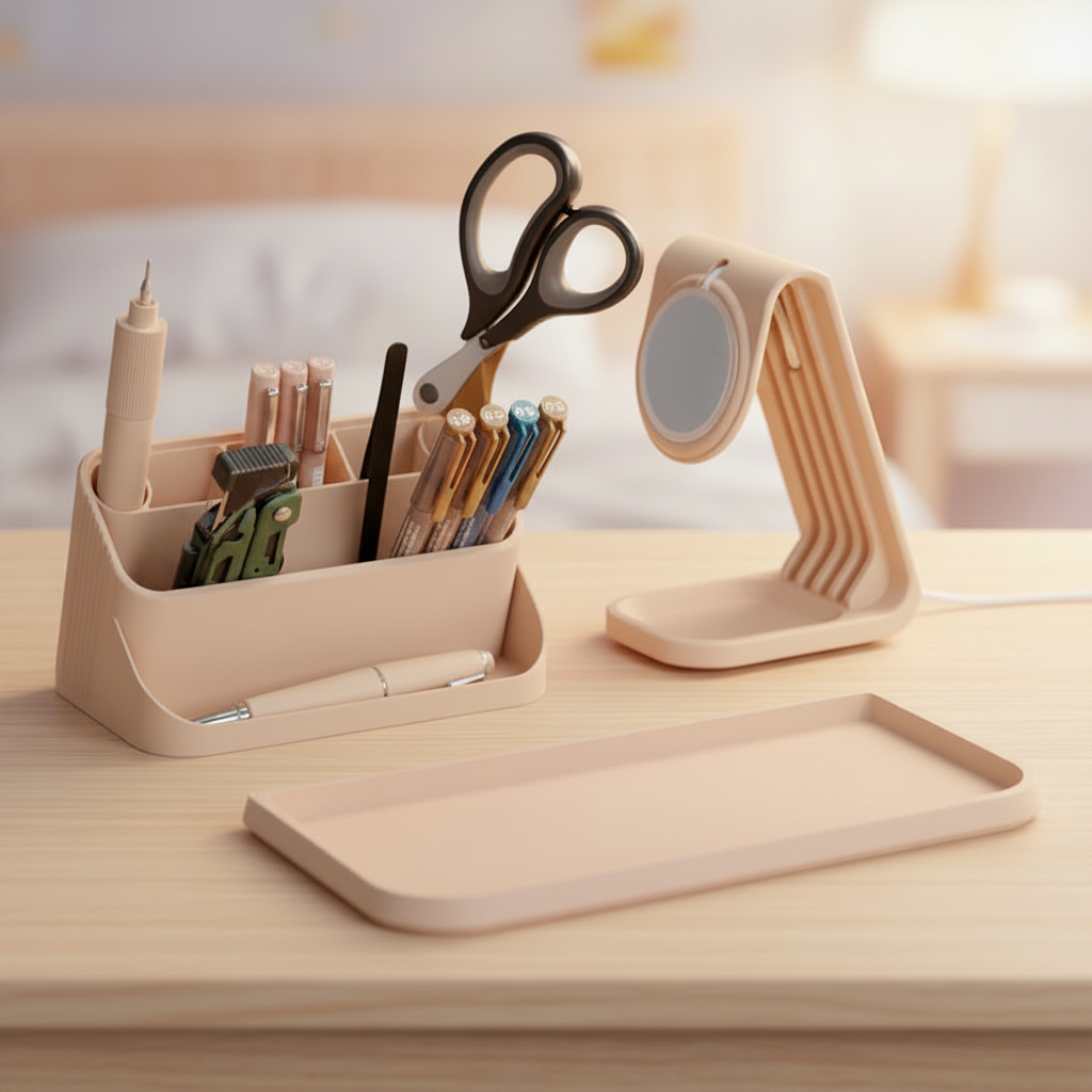Studio-Hub Desk Organizer - 3-in-1 Station