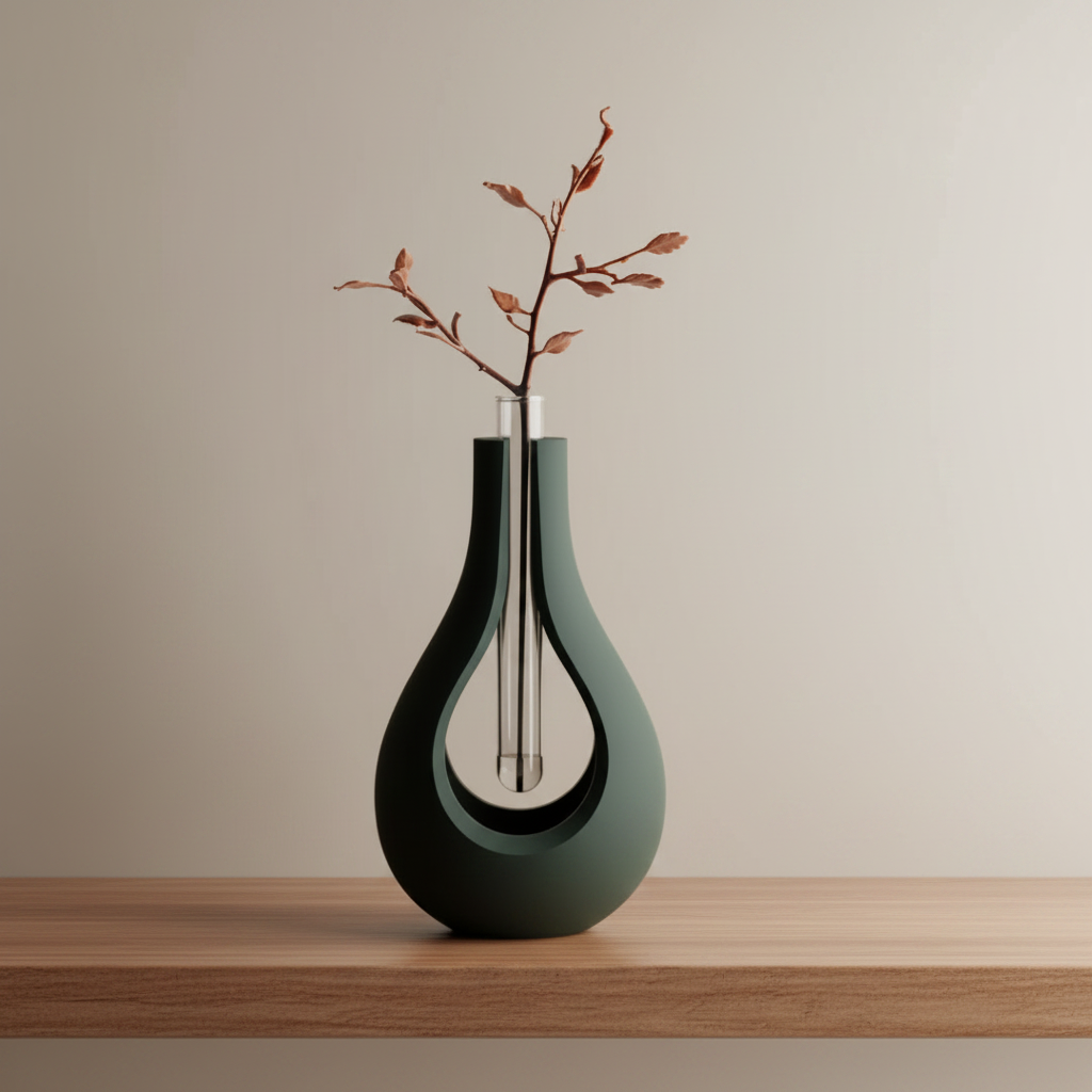 Vase "Elysiar" — L'Âme Flottante