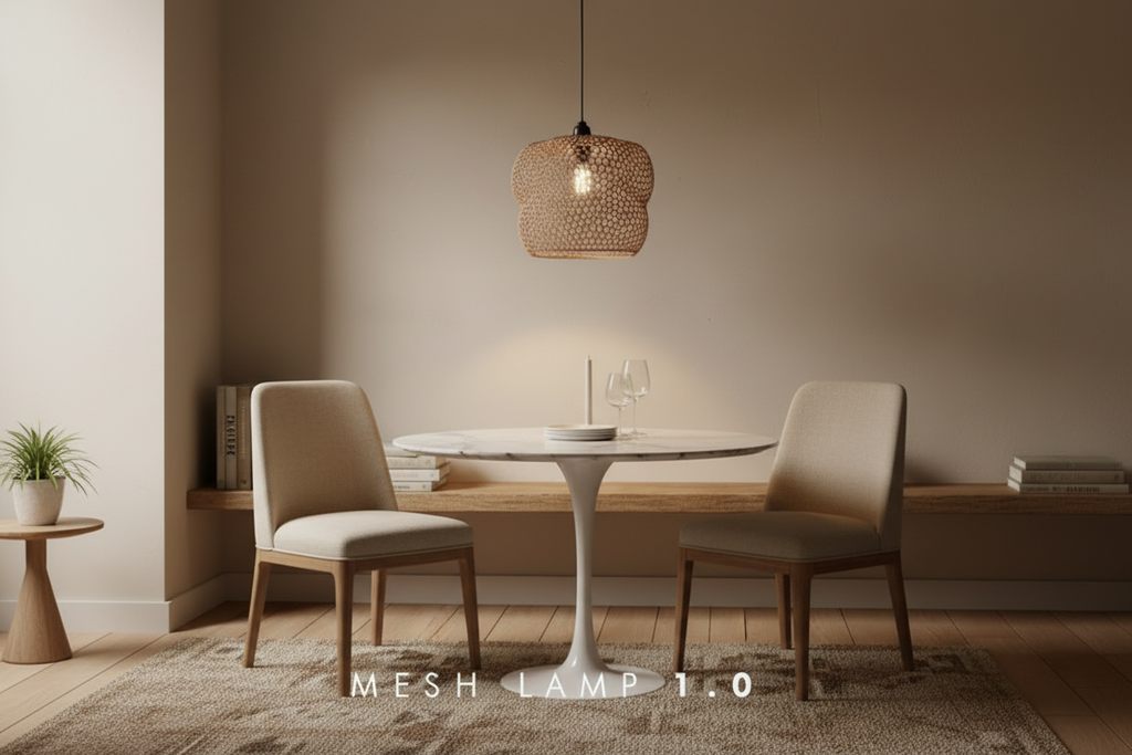 La Suspension Organique "Mesh-Aura 1.0" — Design Cellulaire