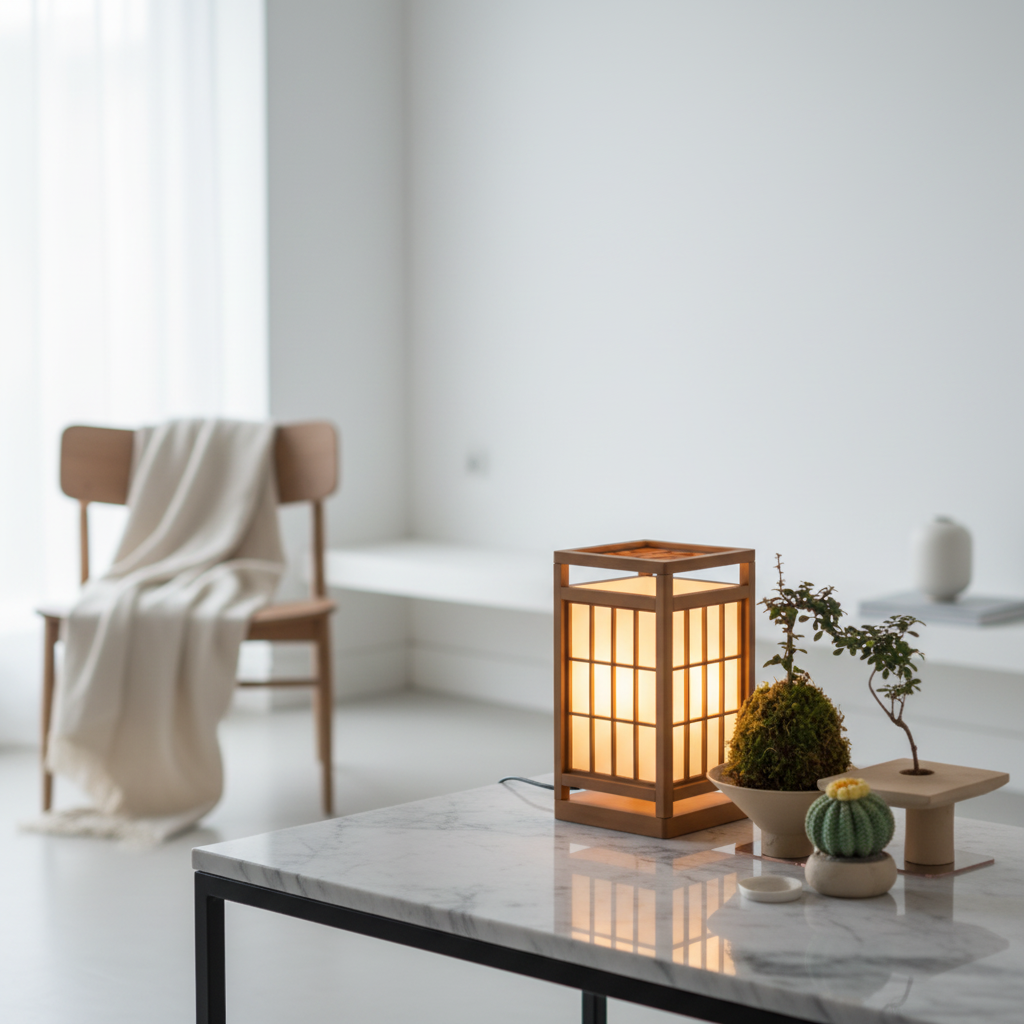 Lampe Shōji – Veilleuse Design Zen et Lanterne Japonaise