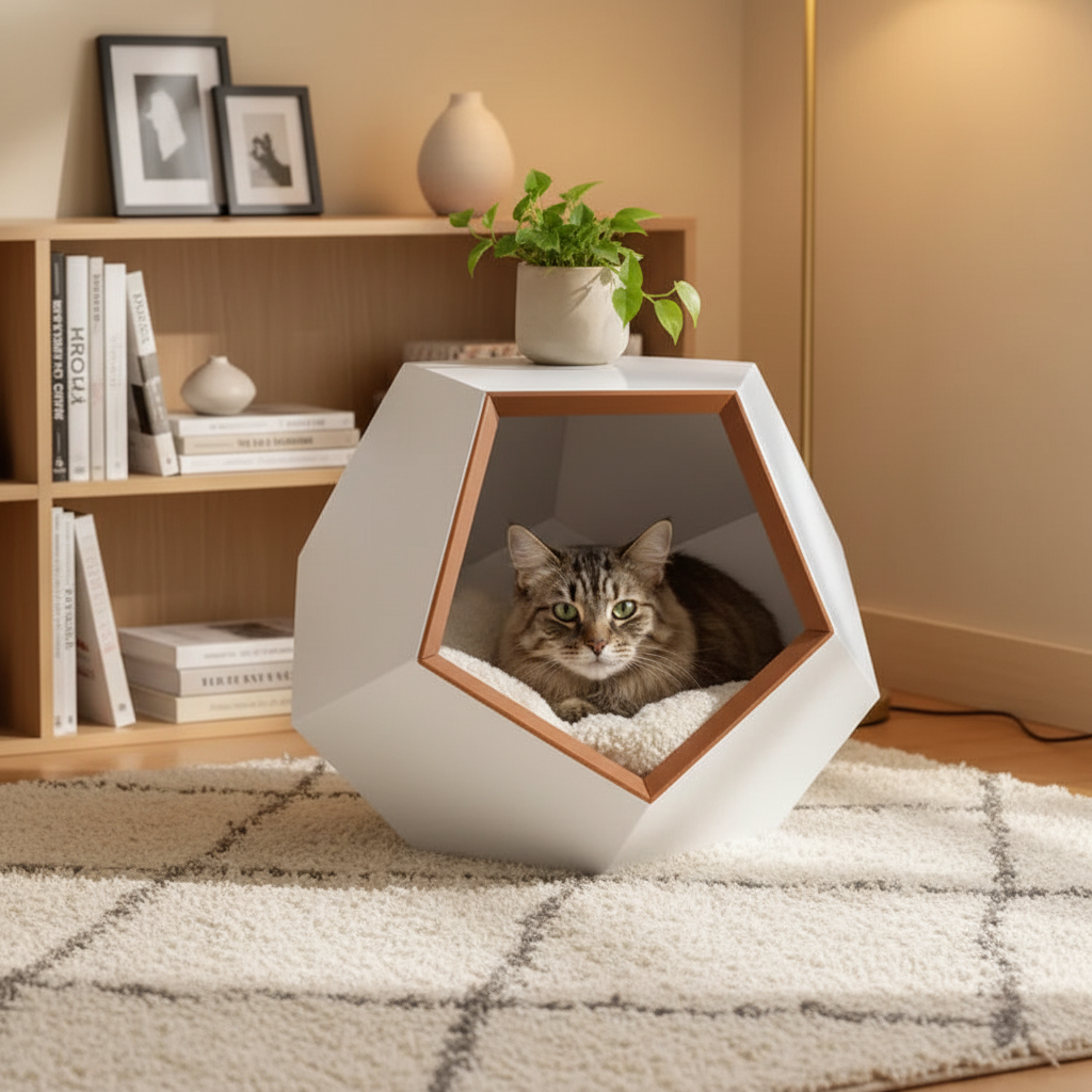Table de Chevet pour chat