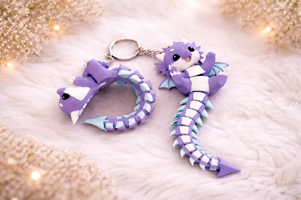 Le Porte-Clés "Draco-Flex" — Dragon Articulé