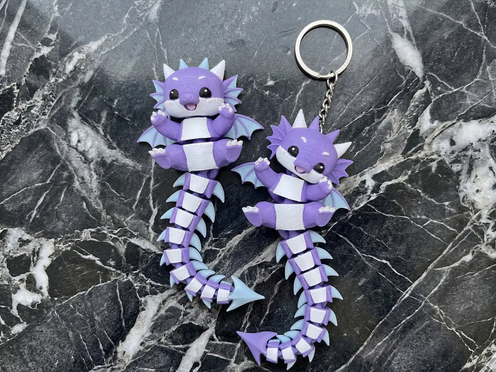 Le Porte-Clés "Draco-Flex" — Dragon Articulé