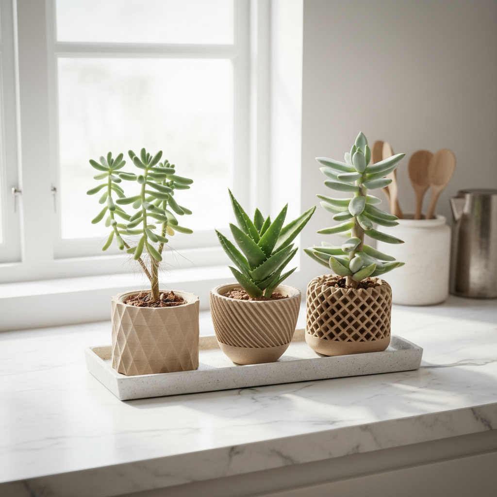 Pot Géométrique Moderne