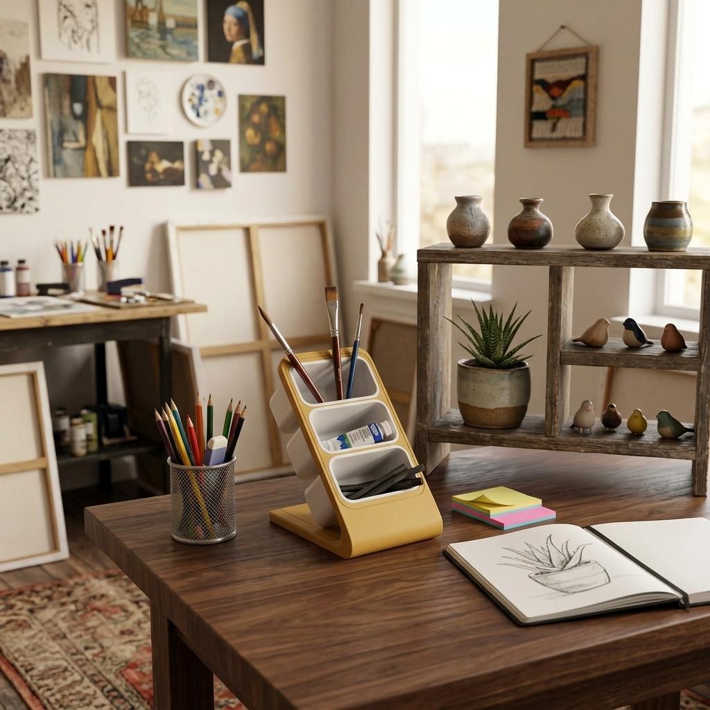 Organisateur de bureau SLANT – Design minimaliste &amp; ergonomique