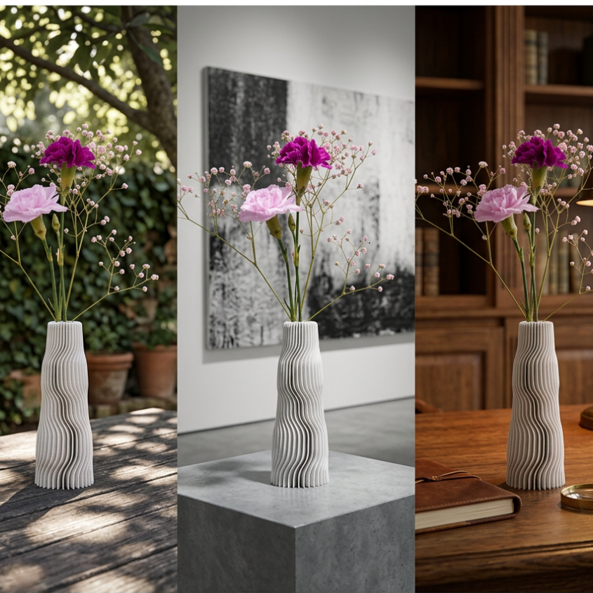 Vase design minimaliste – Élégance japonaise