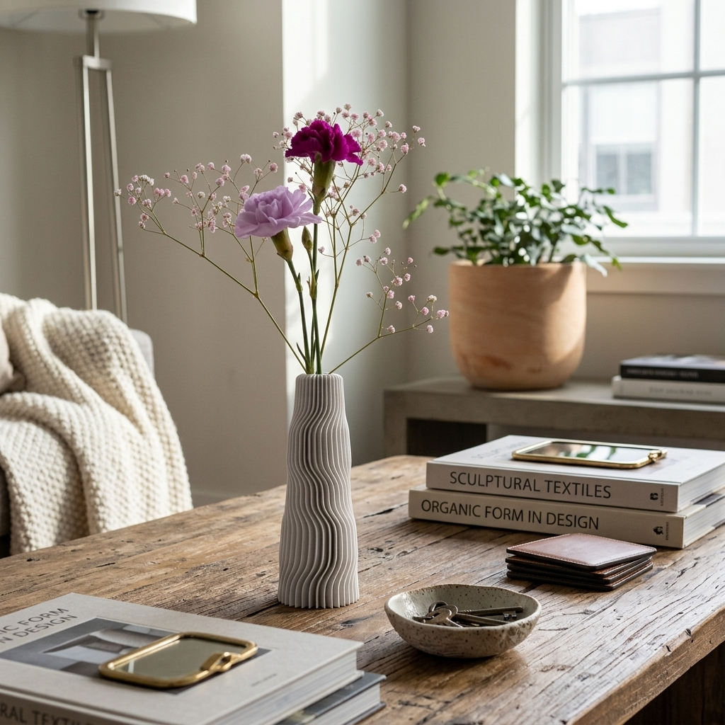 Vase design minimaliste – Élégance japonaise