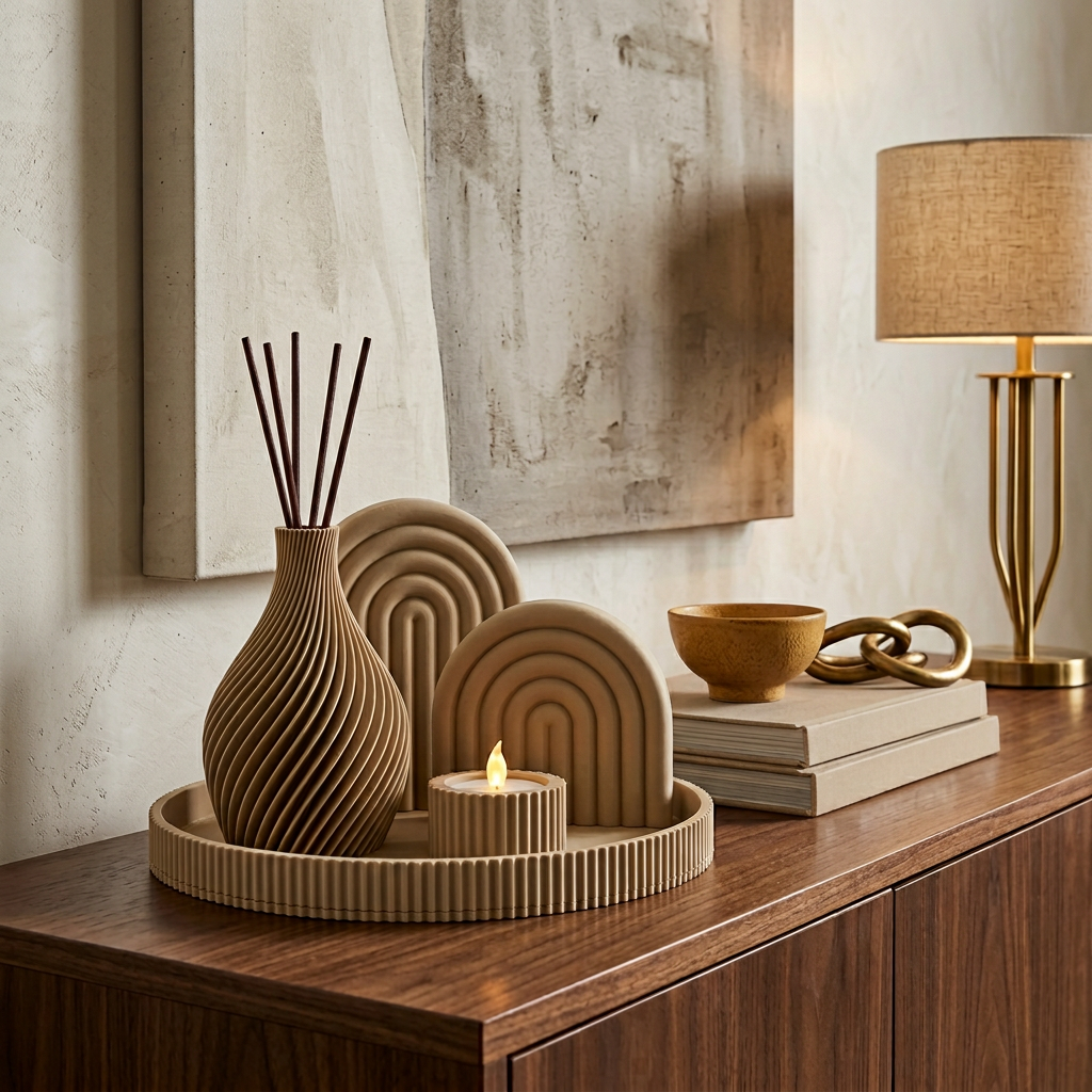 L'Horizon Zen - Set Décoratif Minimaliste