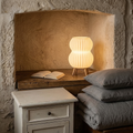 Lampe Gousse de Nuit - L'Éclat Ondulé