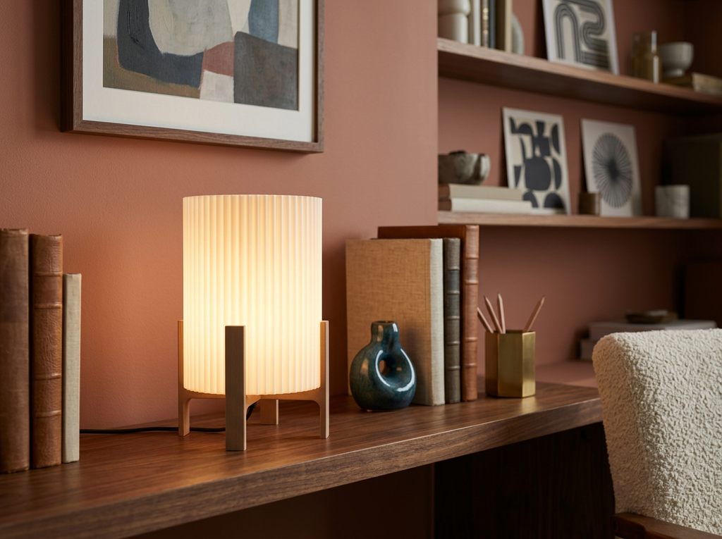 Lampe "Colonne de Lumière" - Design Scandi