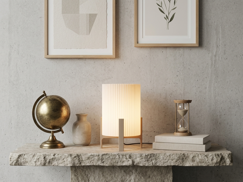 Lampe "Colonne de Lumière" - Design Scandi