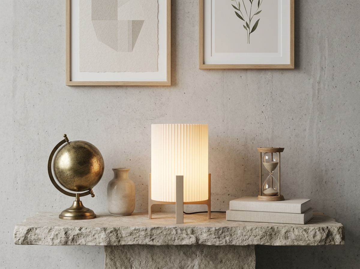 Lampe "Colonne de Lumière" - Design Scandi