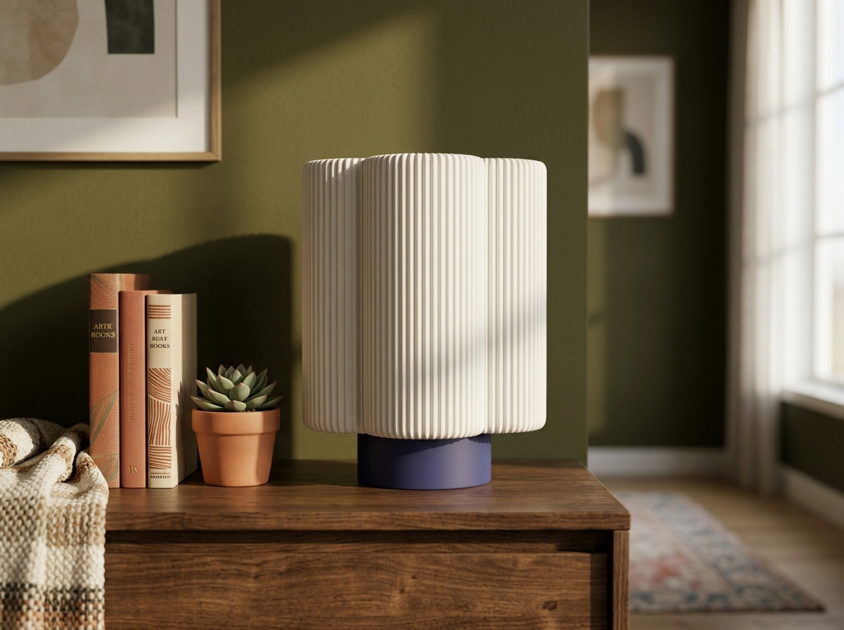 Lampe "Plissé Royal" - Design Contemporain