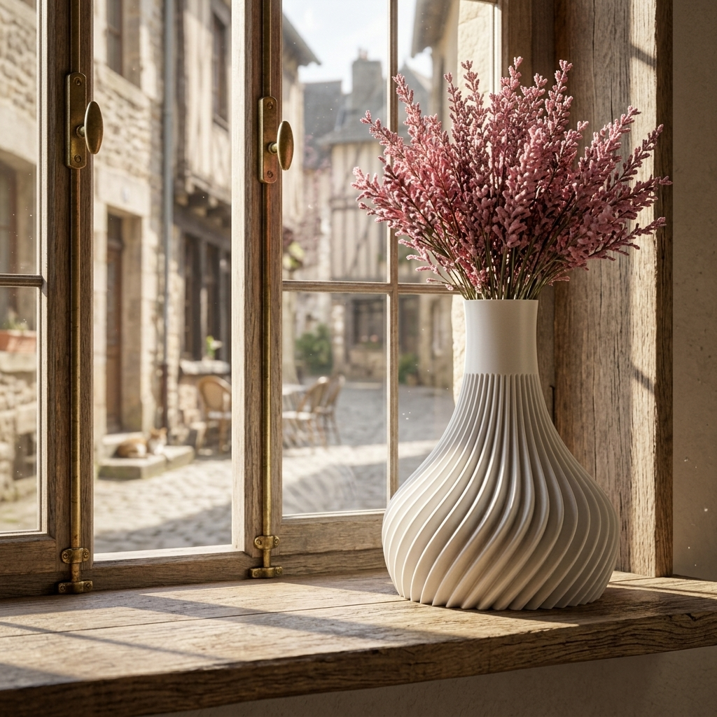 Le Vase "O-Round" — Pureté Circulaire
