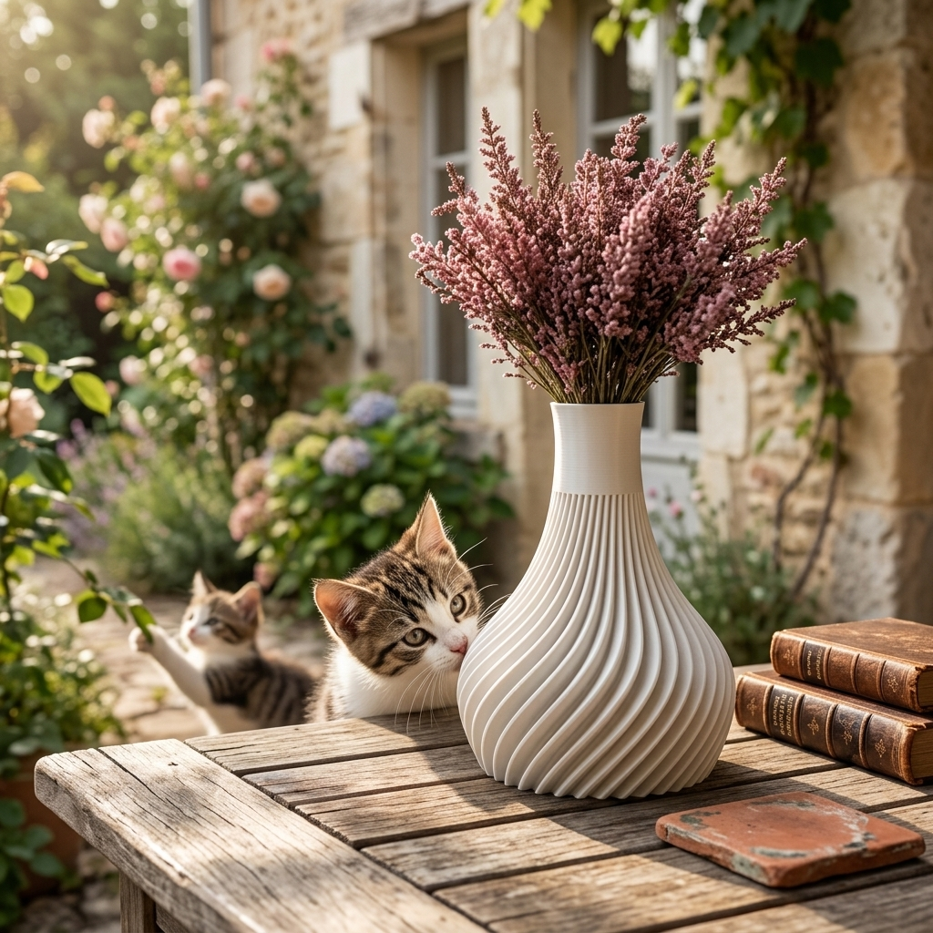 Le Vase "O-Round" — Pureté Circulaire