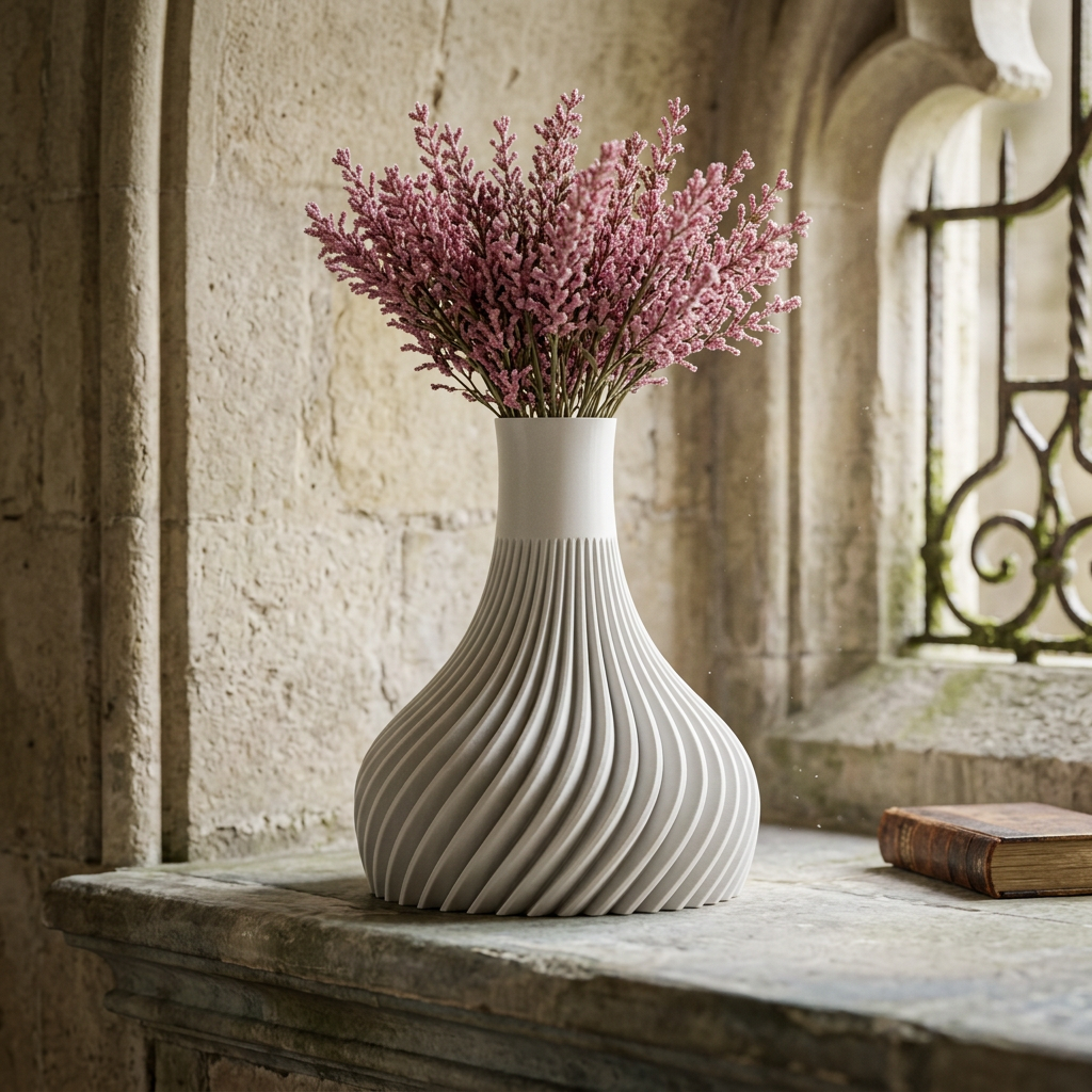 Le Vase "O-Round" — Pureté Circulaire