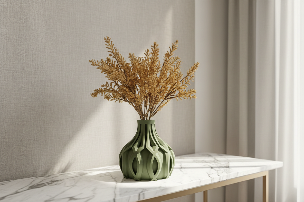 Le Vase "Onda" — Fluidité Organique