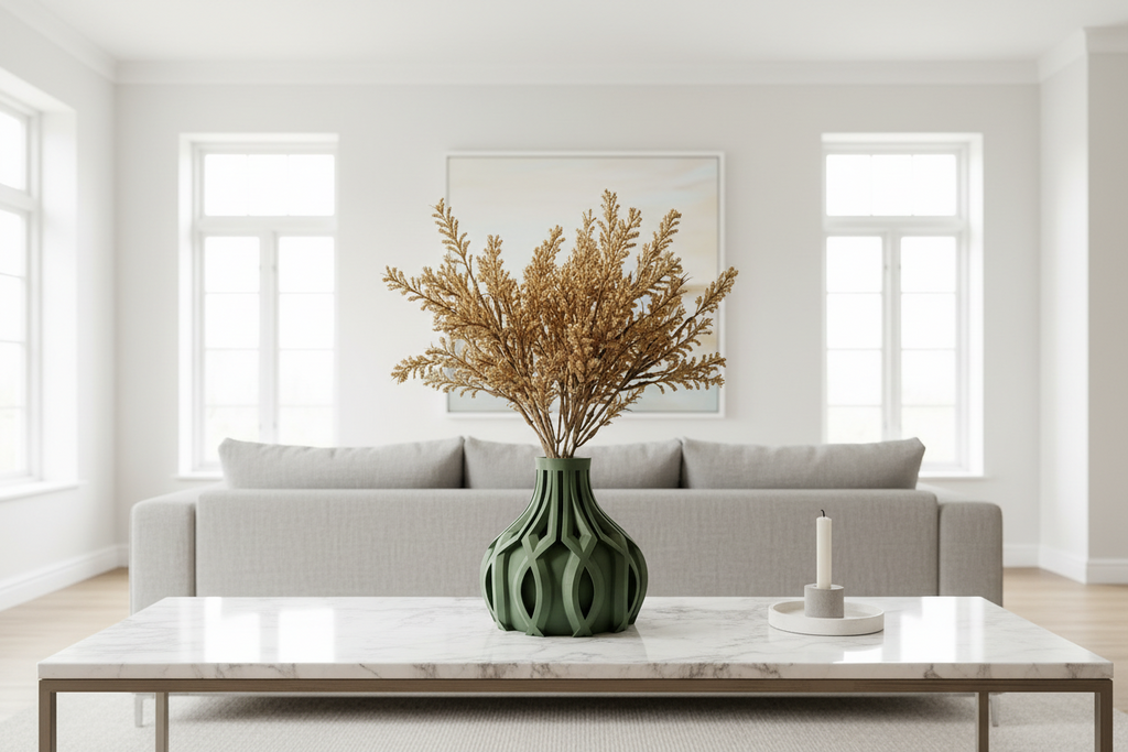 Le Vase "Onda" — Fluidité Organique