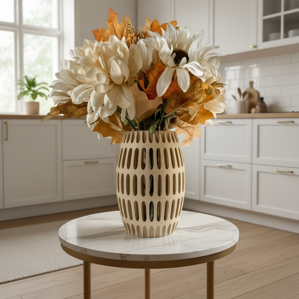 Le Vase "Kalyra-Maxi" — Structure Cannelée
