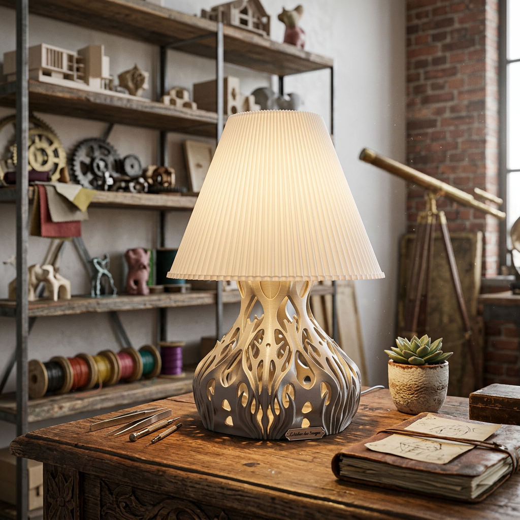 Le Vase "Satin-Wave" — Le Drapé Sculptural