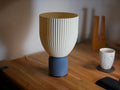 La Lampe de Table "Lumina-Wave" — Design Cannelé