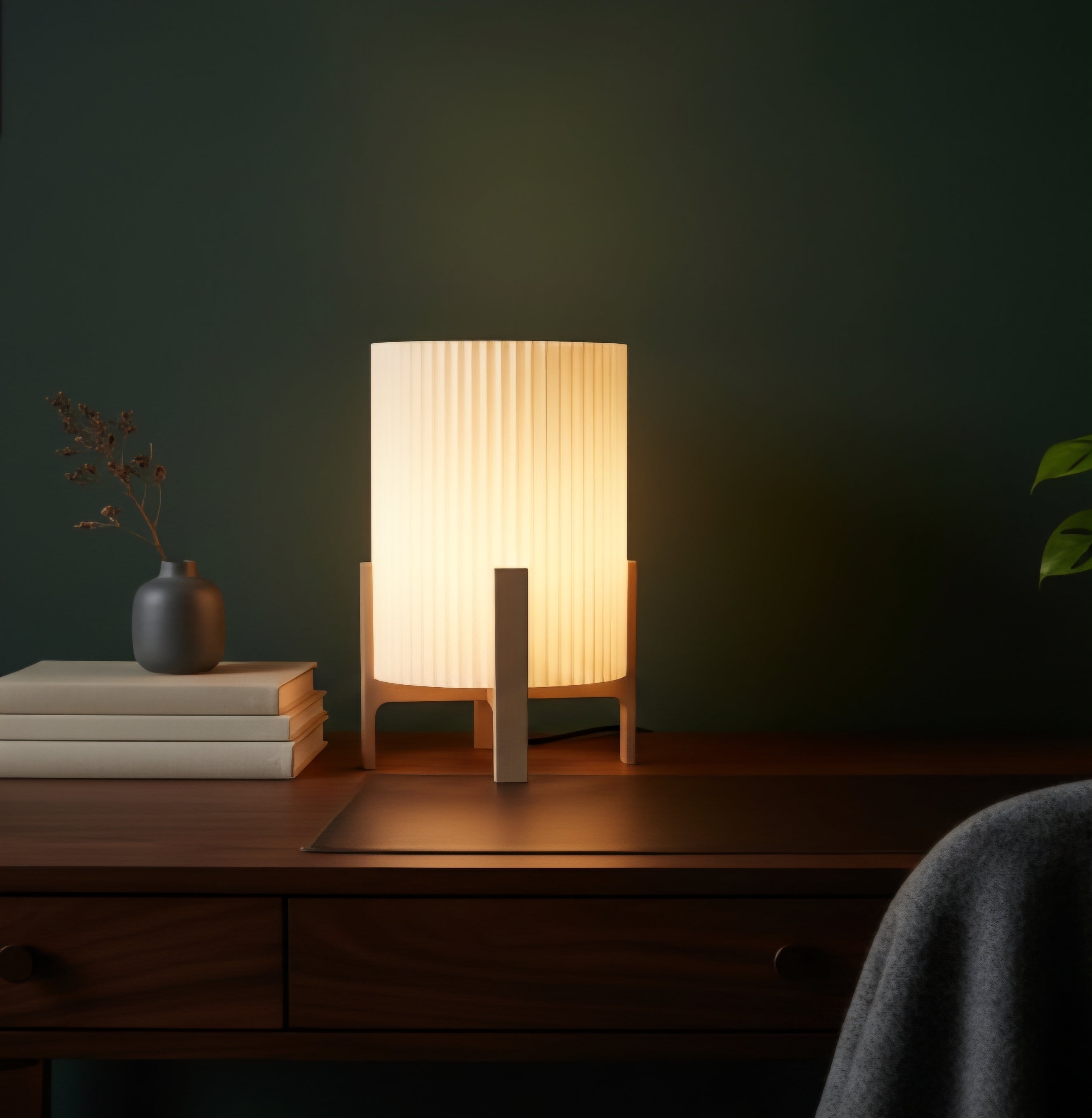 Lampe "Colonne de Lumière" - Design Scandi